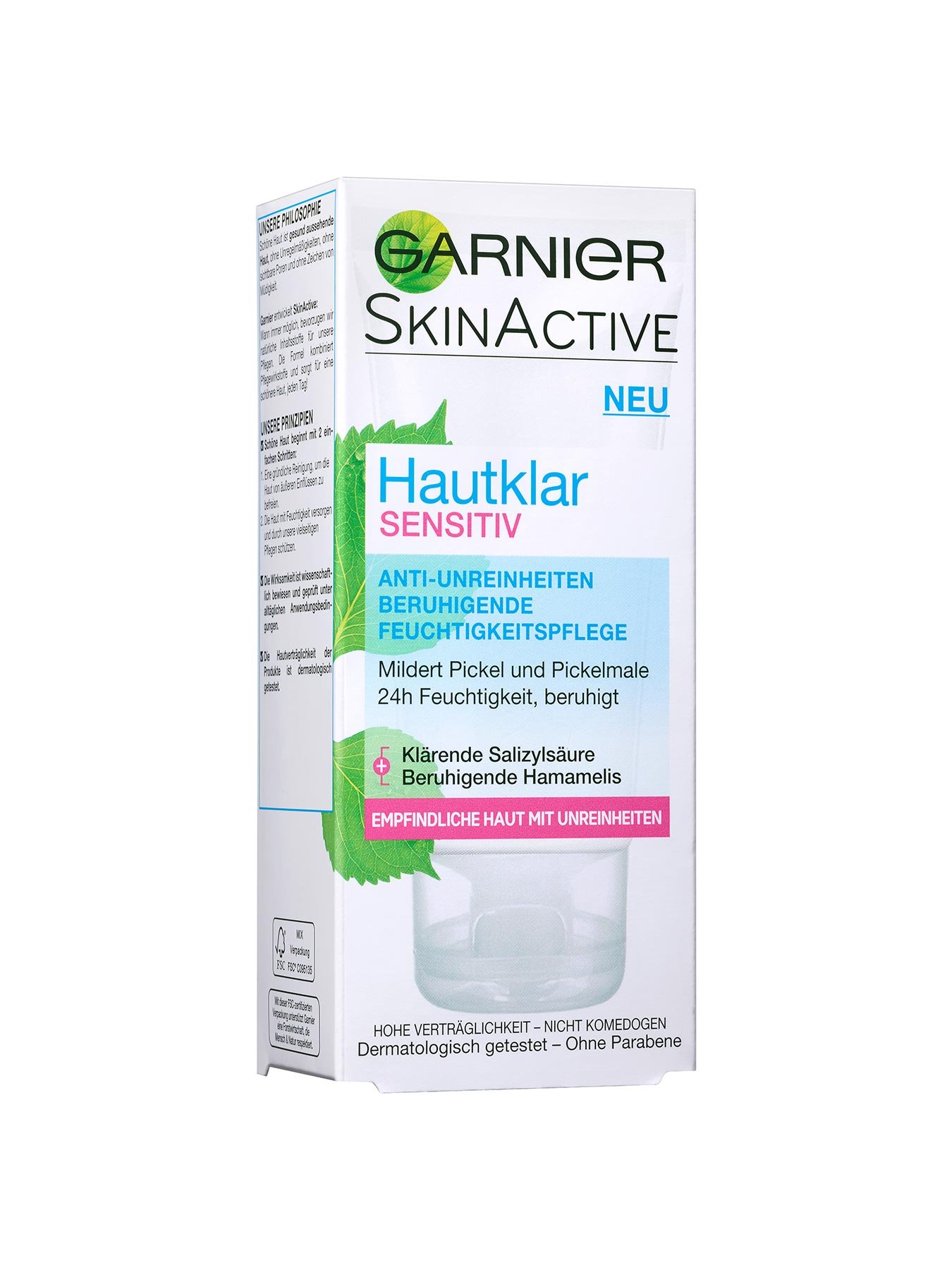 Anti-Unreinheiten-Beruhigende-Feuchtigkeitspflege-Hautklar-Sensitiv-50ml-Verpack-Vor-Garnier-DE-de